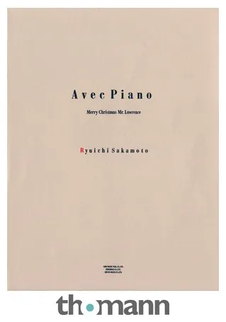 Zen-On Ryuichi Sakamoto Avec Piano