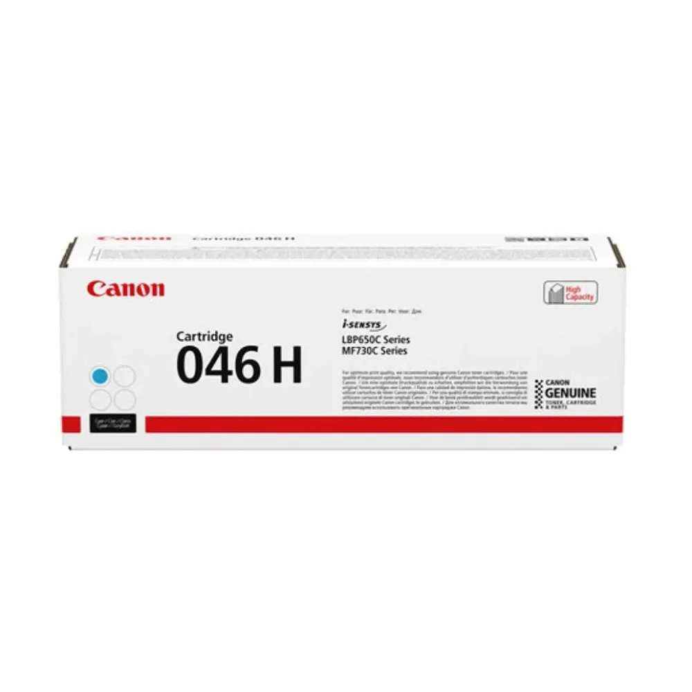Toner CANON 046 Ciano Alto Rendimento - i-SENSYS LBP65xC/MF7