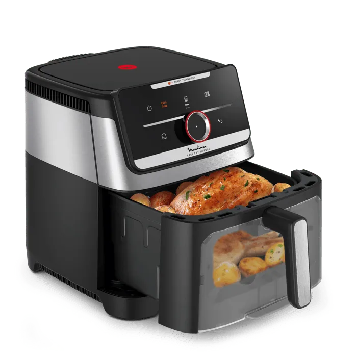 Moulinex Easy Fry Silence XXL, 7L com Smart Assist
