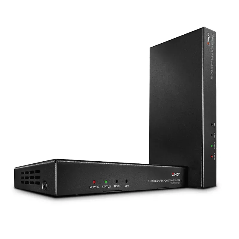 300M FIBRE OPTIC HDMI 18G & IR EXTE