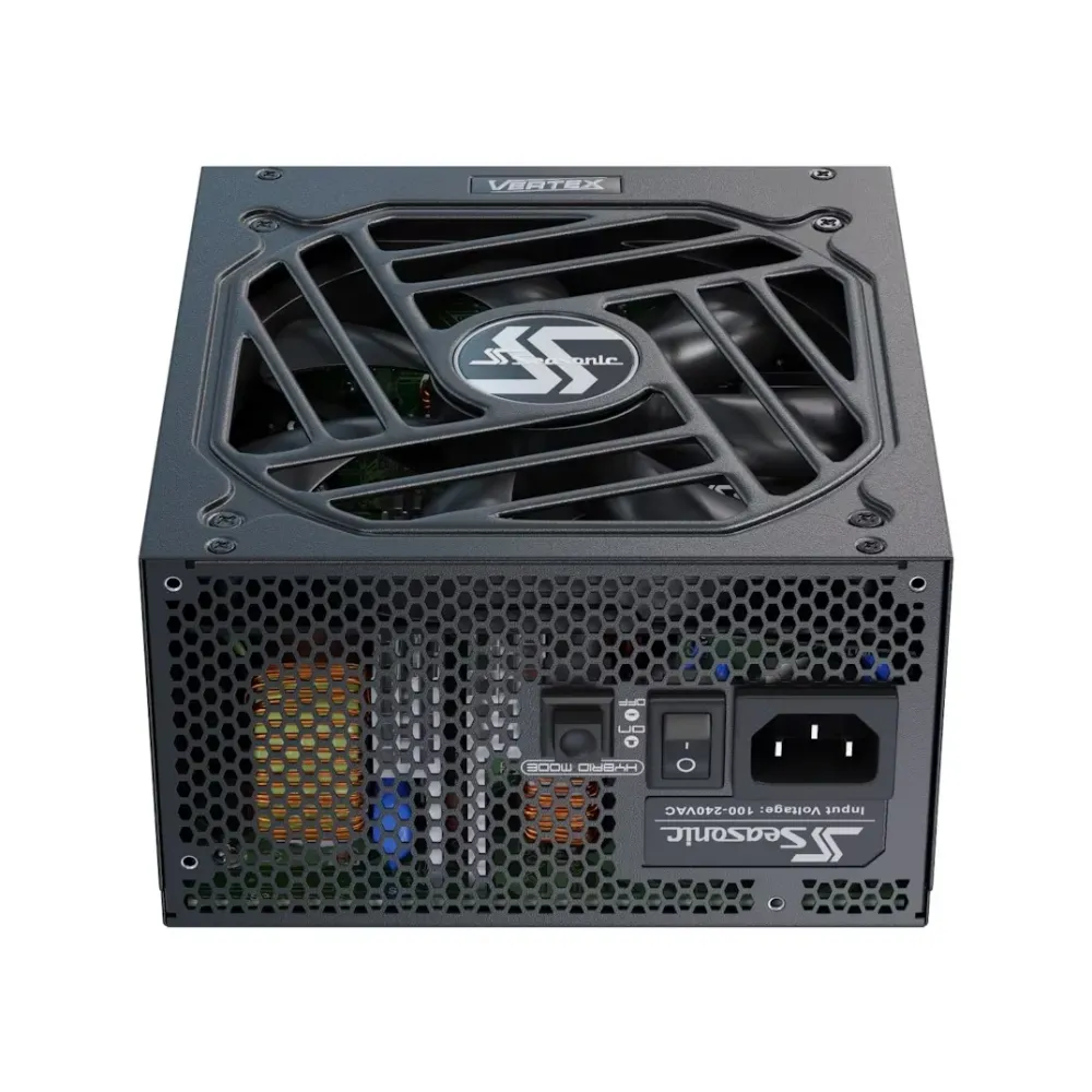 Fonte de Alimentação ATX Modular Seasonic Vertex GX 1000W 80+ Gold
