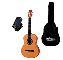 Pack Guitarra Clássica Admira Alba 4/4 Natural