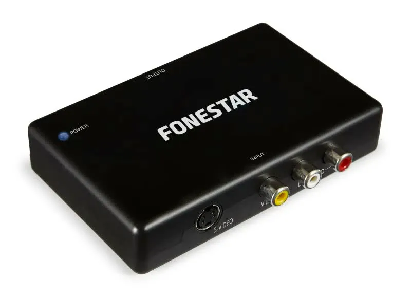 Conversor Composto Ou S-VÍdeo Áudio Esterio A Hdmi - FO-40VH