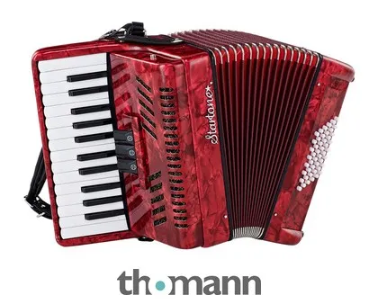 Startone Piano Accordion 48 Red MKII