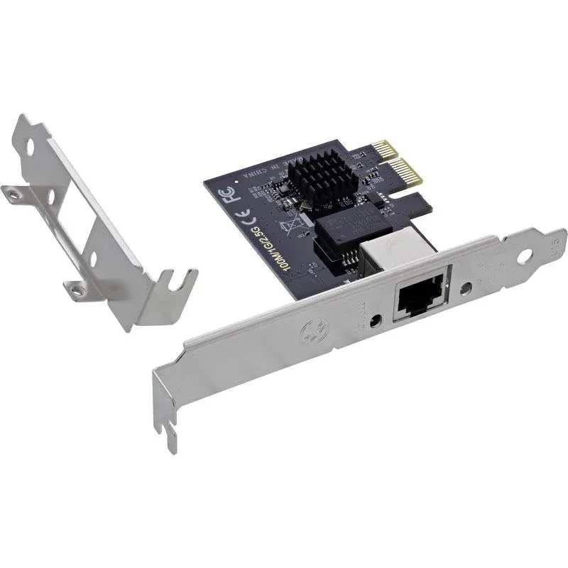 Placa de Rede InLine 51125T PCI Express 2.5GbE VLAN Jumbo Frame