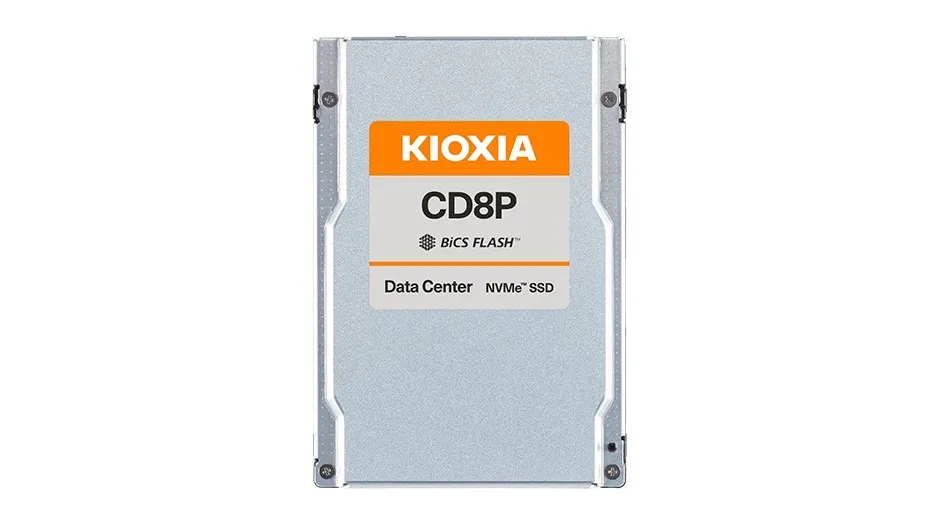 Disco Rígido Disco Duro Kioxia Condor D8P-R 15TB SSD NVMe PCIe 5.0 12000MB/s Encriptação