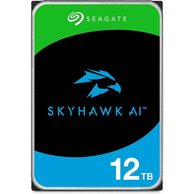 Disco Rígido Seagate SkyHawk HDD 12TB 7200rpm SATA III 260MiB/s