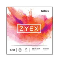 Jogo Cordas Contrabaixo 3/4 Daddario Zyex DZ610M