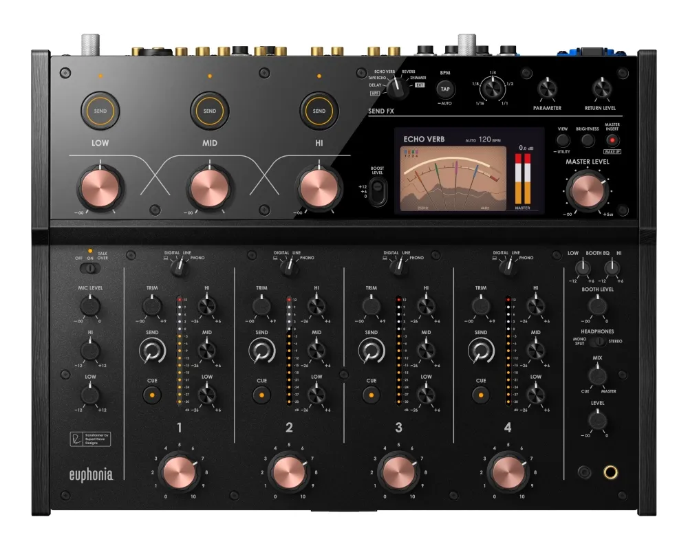 AlphaTheta Euphonia 4 Channel Rotary Mixer