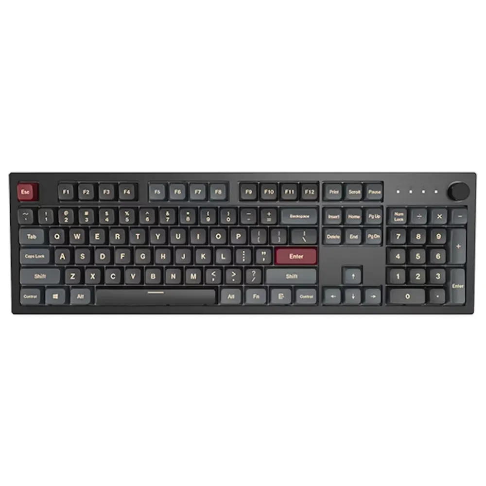 Teclado Montech Darkness Full-Size ,Hot-swappable, GateronG Pro 2.0 Red Switch, RGB, PBT - Mecânico (PT)