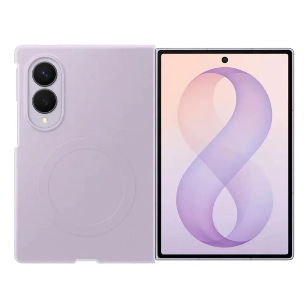 Capa Magnética Silicone Samsung Z Fold8 Lavanda