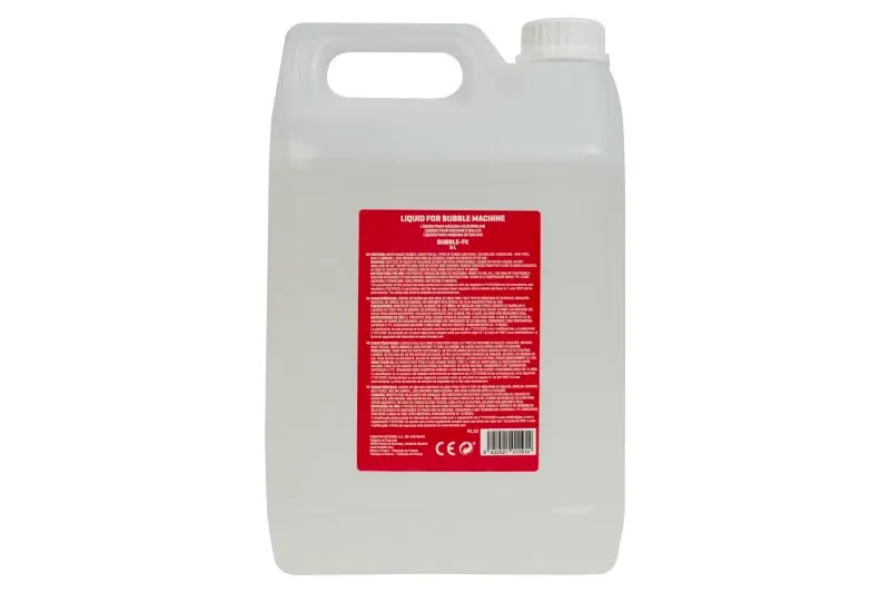 Líquido para máquina de bolhas de sabão - 5L - BUBBLE-FX
