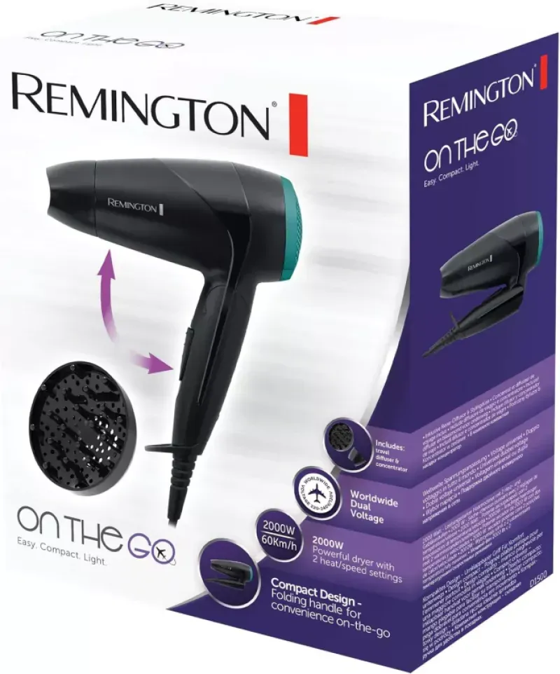 Secador de Cabelo Remington D1500 Travel 2000W