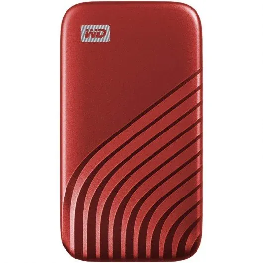 Disco Western Digital My Passport SSD 500GB USB-C Vermelho