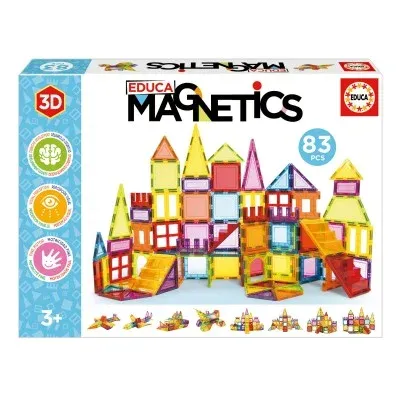 Jogo Educa Magnetics 83 Peças