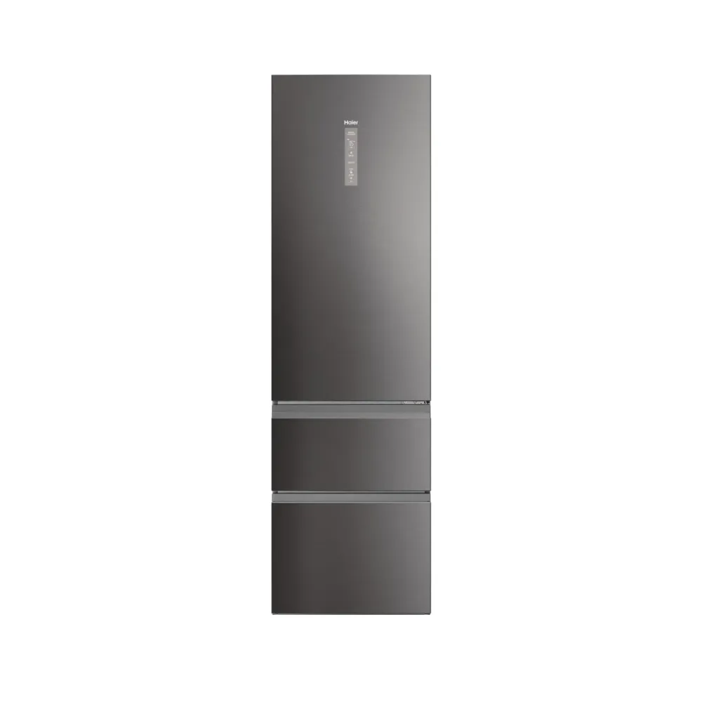 Frigorífico Combinado Haier 414L Cinzento - HTW5620CNMP