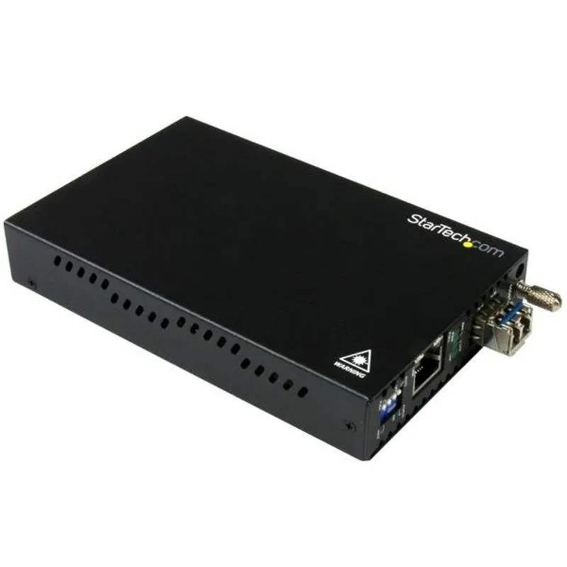 Conversor Ethernet Gigabit para fibra óptica monomodo LC StarTech.com 10 km