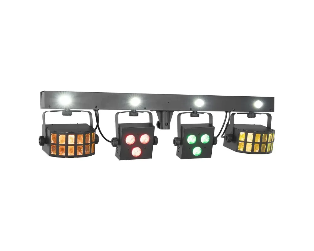 beamZ ShowBar FREE2 2xPAR4x4in1 2xDerby