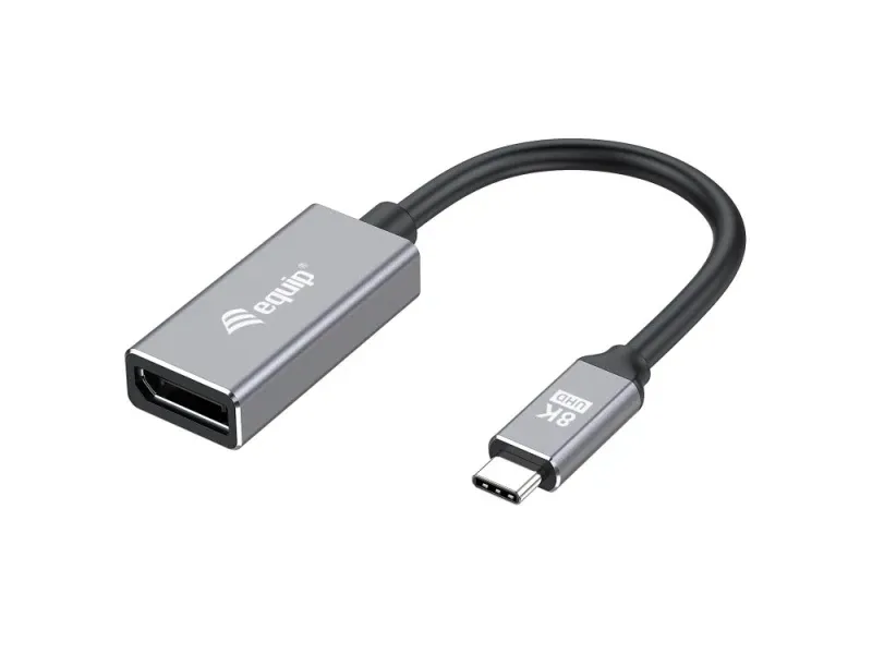 Adaptador EQUIP USB-C p/ DISPLAY PORT 1.4 8K/30Hz
