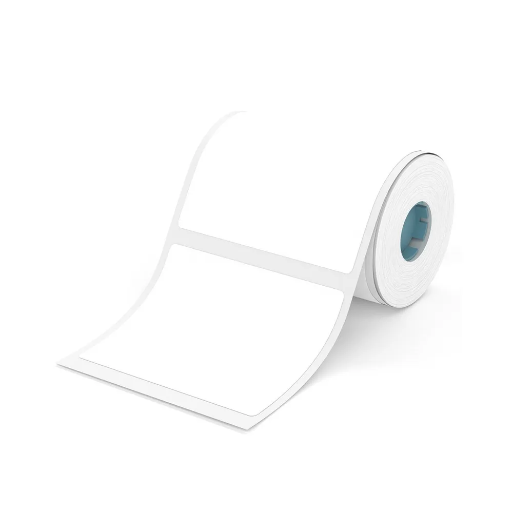 Rolo 560x Etiquetas Térmicas 80x50mm (Branco) – NIIMBOT
