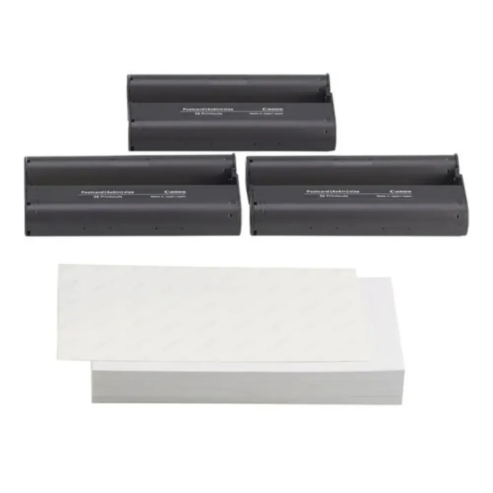 Pack Papel Fotográfico Canon + Tinteiro a Cores