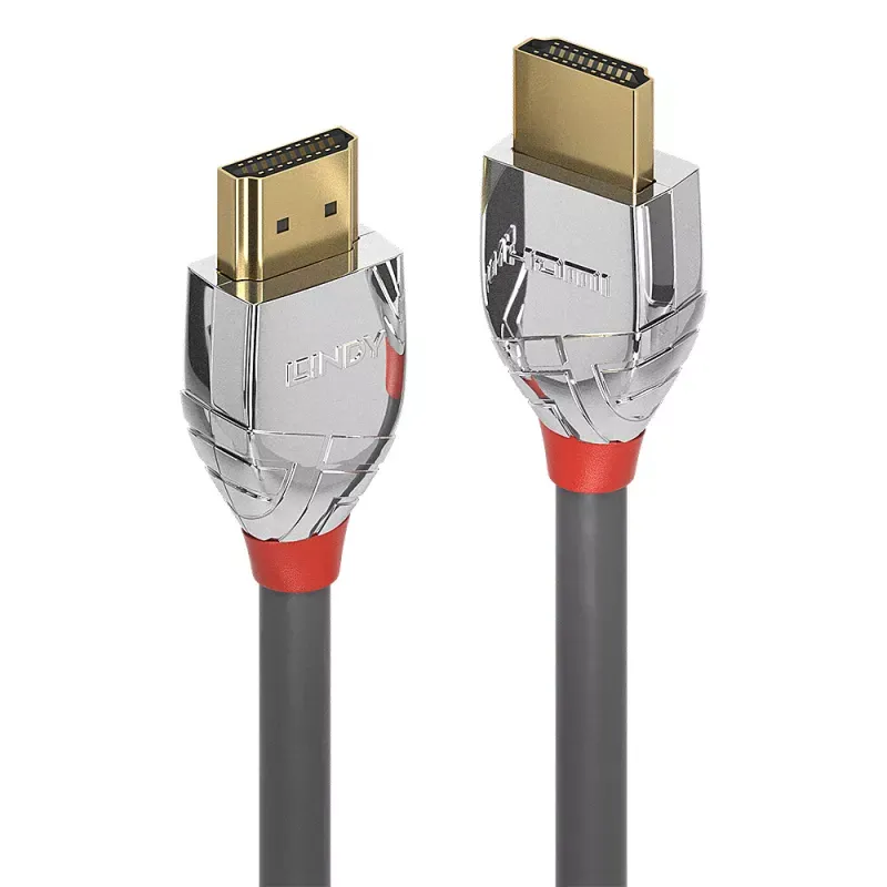 Cabo HDMI LINDY 37870 50cm Preto/Cinzento