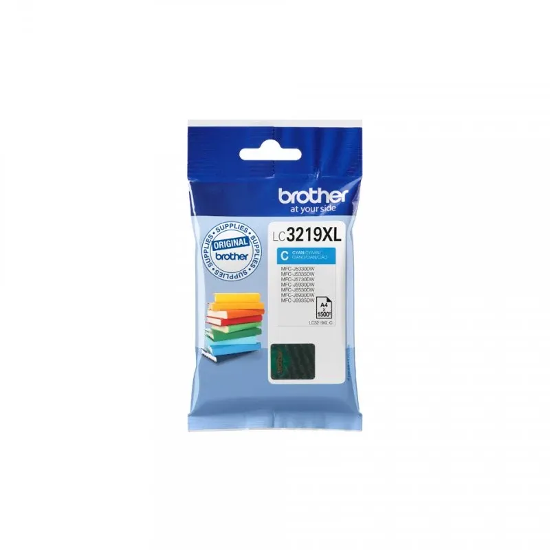 Tinteiro LC3219XLC Ciano Brother