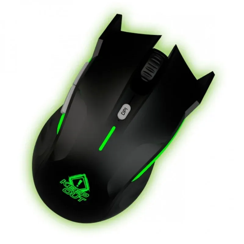 Keep Out Poseidon Rato Gaming 4000 DPI Preto