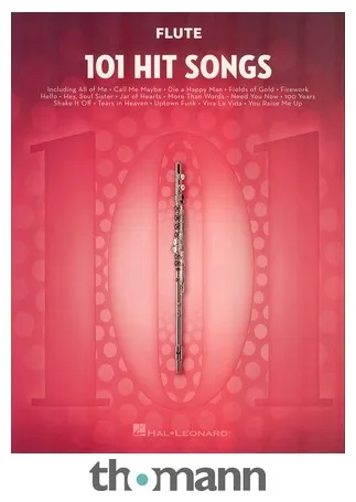 Hal Leonard 101 Hit Songs For Flute