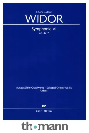 Carus Verlag Widor Sinfonie VI