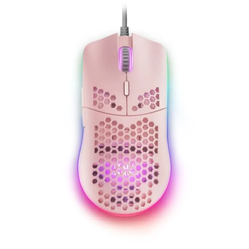Mars Gaming MMAXP Rato Gaming 12400DPI Rosa