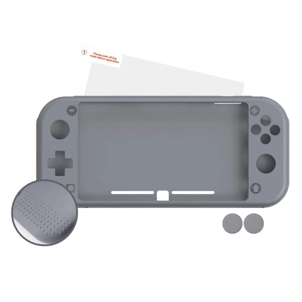 Nuwa Switch Caso Cinza Antid+ Silicone 2 Grips Fil