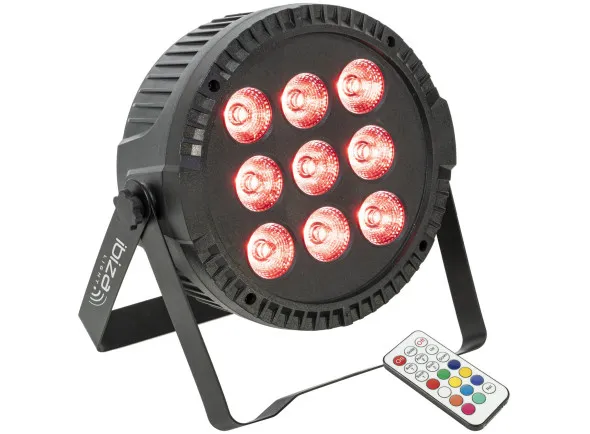 Ibiza Projector Par c/ 9 Leds 6W RGBW DMX