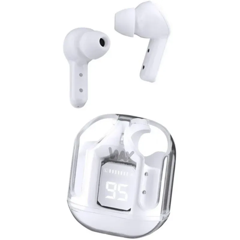 TnB Way WebTrack Auriculares Sem Fios com Microfone e Controlo Tátil Brancos