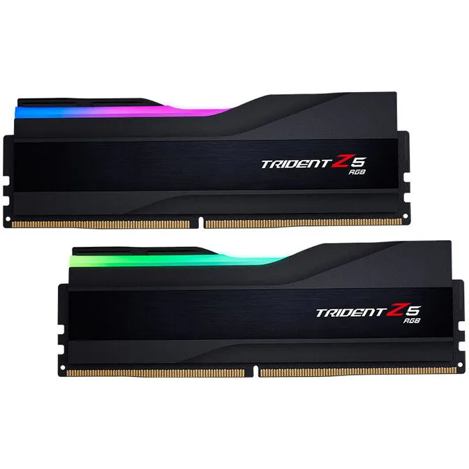 G.Skill Kit 32GB (2 x 16GB) DDR5 7800MHz Trident Z5 RGB CL36 Black - F5-7800J3646H16GX2-TZ5RK