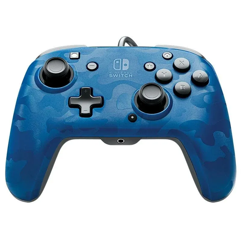 Gamepad USB Fio PDP Faceoff Deluxe+ para Nintendo Switch