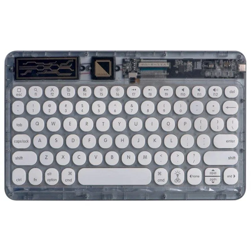 Teclado Royal Bailey 0303d Bluetooth ultrafino leve QWERTY inglês