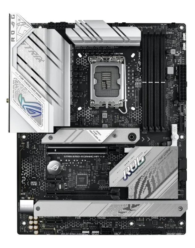 Motherboard ATX ASUS ROG STRIX B760-A GAMING WIFI LGA1700 B760 DDR5 Branca