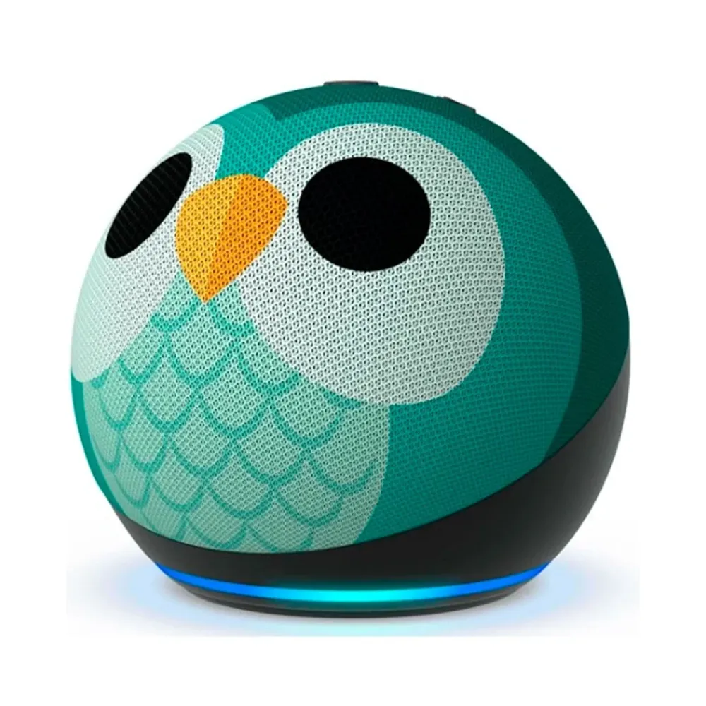 Assistente Virtual Amazon Echo Dot Kids Mocho 5ª Geração