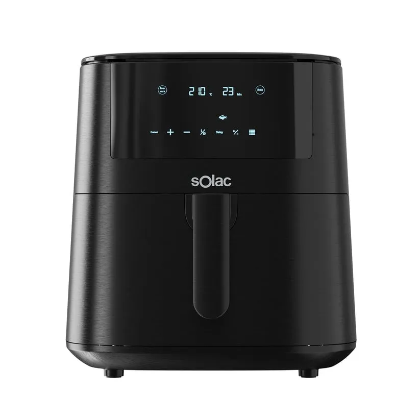 Fritadeira A Ar Digital Solac Fa1521 7L Preta 1650W
