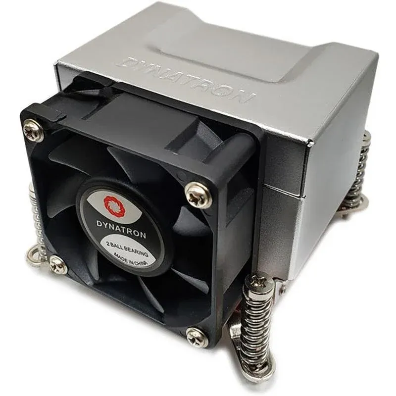Cooler CPU Refrigeração Ar Intertech Socket LGA 1700 60mm Q-5 Preto Prata Ball Bearing