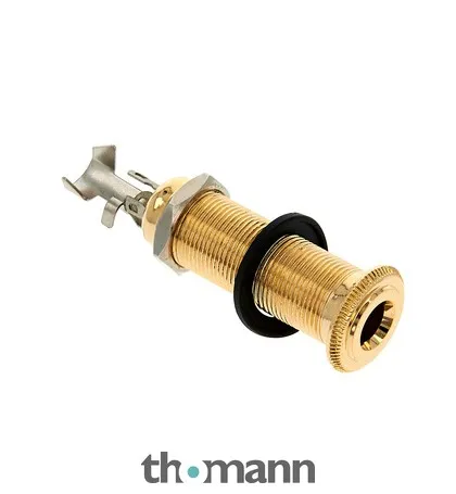 Harley Benton Parts Trim Socket Gold