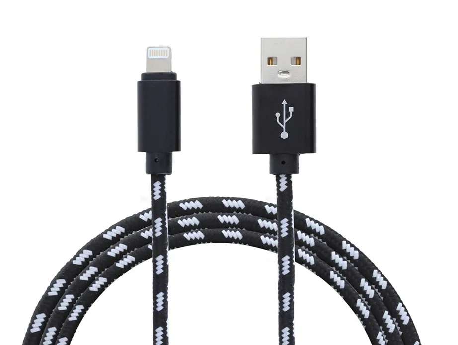 Cabo USB Yourban USB - Lightning Black 3mt