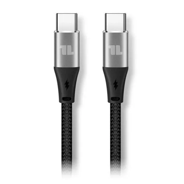 Cabo USB-C 1Life cb:usb-c 60W 2m Preto