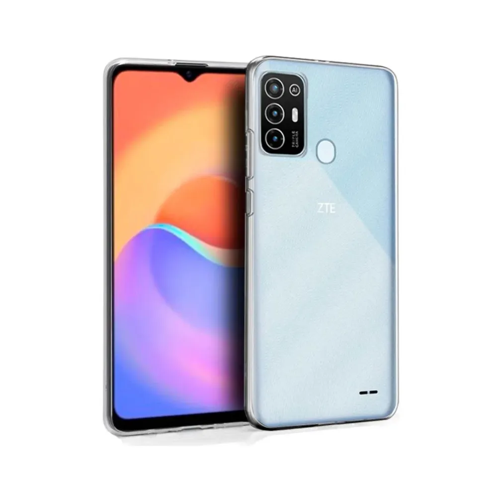 Capa Silicone ZTE A52 Lite Transparente