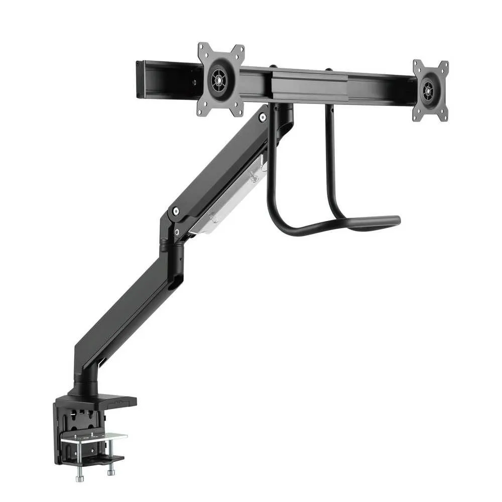 Suporte de Monitor Napofix DM4200 Desk Mount 2 Monitores 17" - 32" Preto