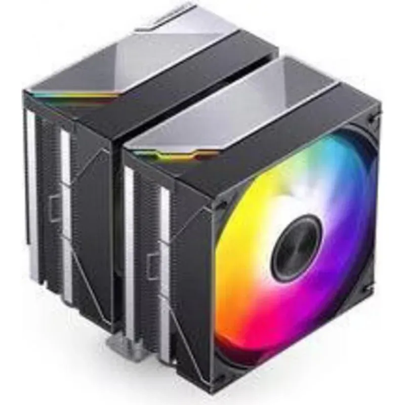 Cooler CPU Refrigeração Ar Jonsbo Socket AM4 AM5 LGA 1200 120mm CA80 ARGB Dual Tower