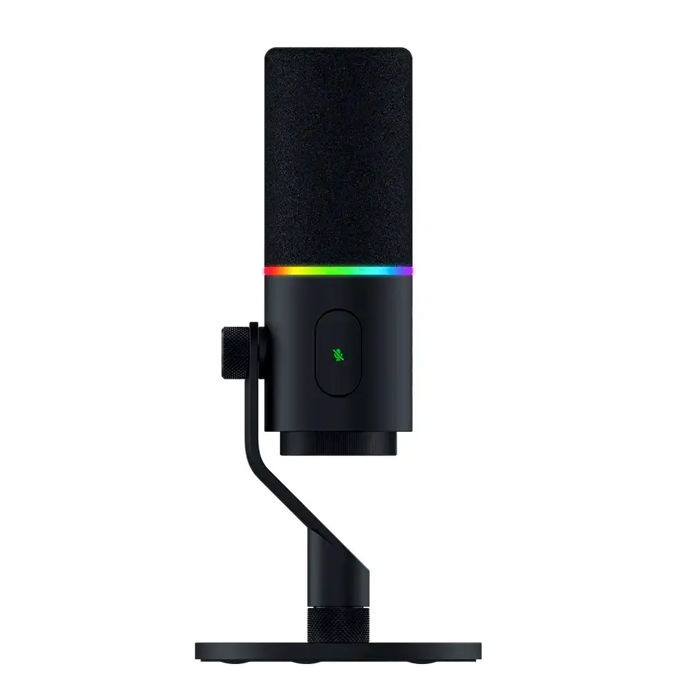 Microfone Dinâmico Cardióide Razer Seiren V3 Pro RGB 96kHz 32-bit