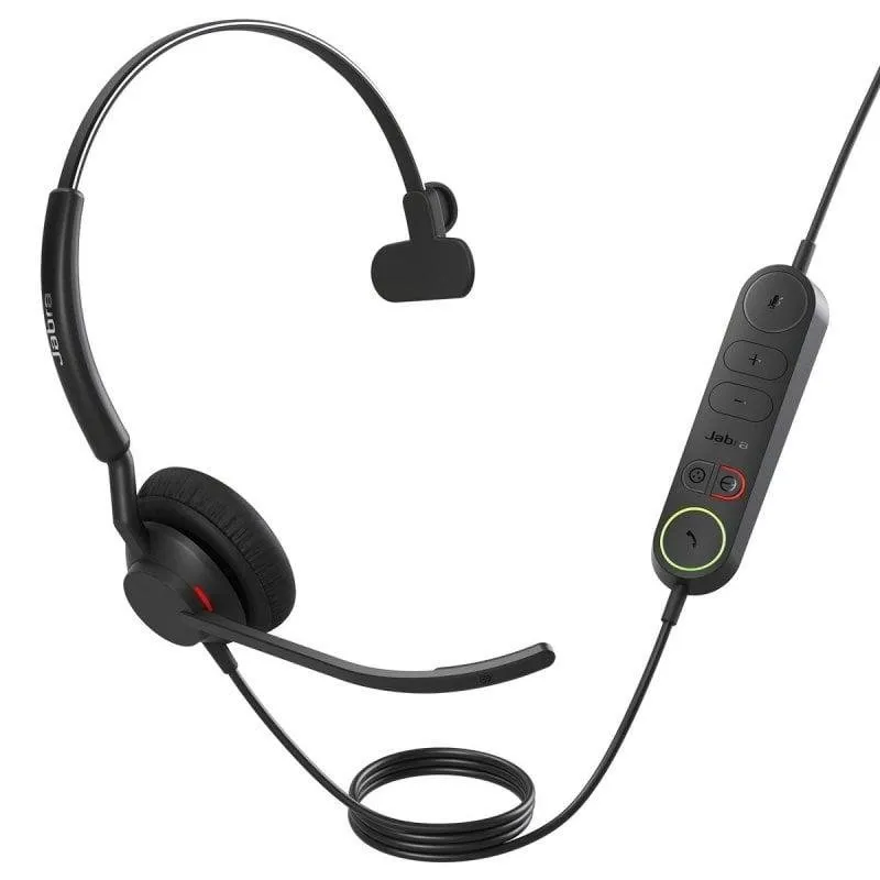 Jabra 4093-419-299 Engage 40 Auricular Mono USB-C Com Fio 4093-419-299