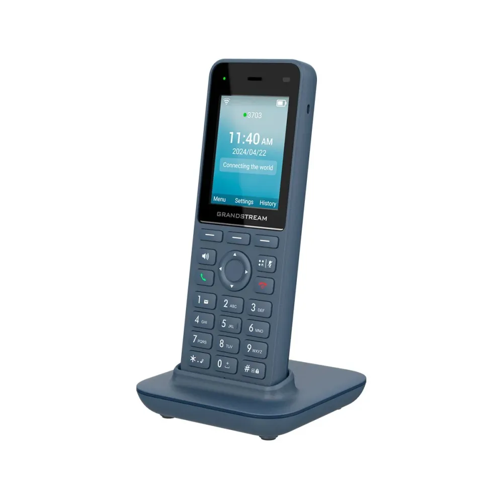 Telefone Fixo Sem Fios Grandstream WP826 Wi-Fi 6